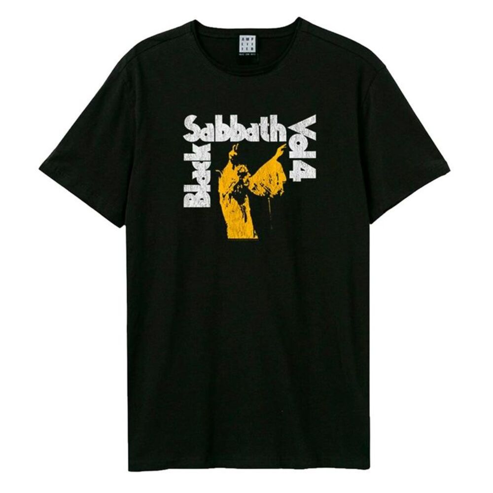 Black Sabbath Unisex Adult Vol 4 T-Shirt / Black